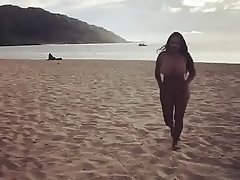 Beach, BBW, Big Boobs, Big Butts